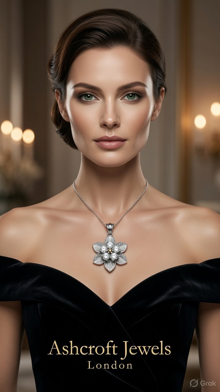 The Crown Floral Necklace