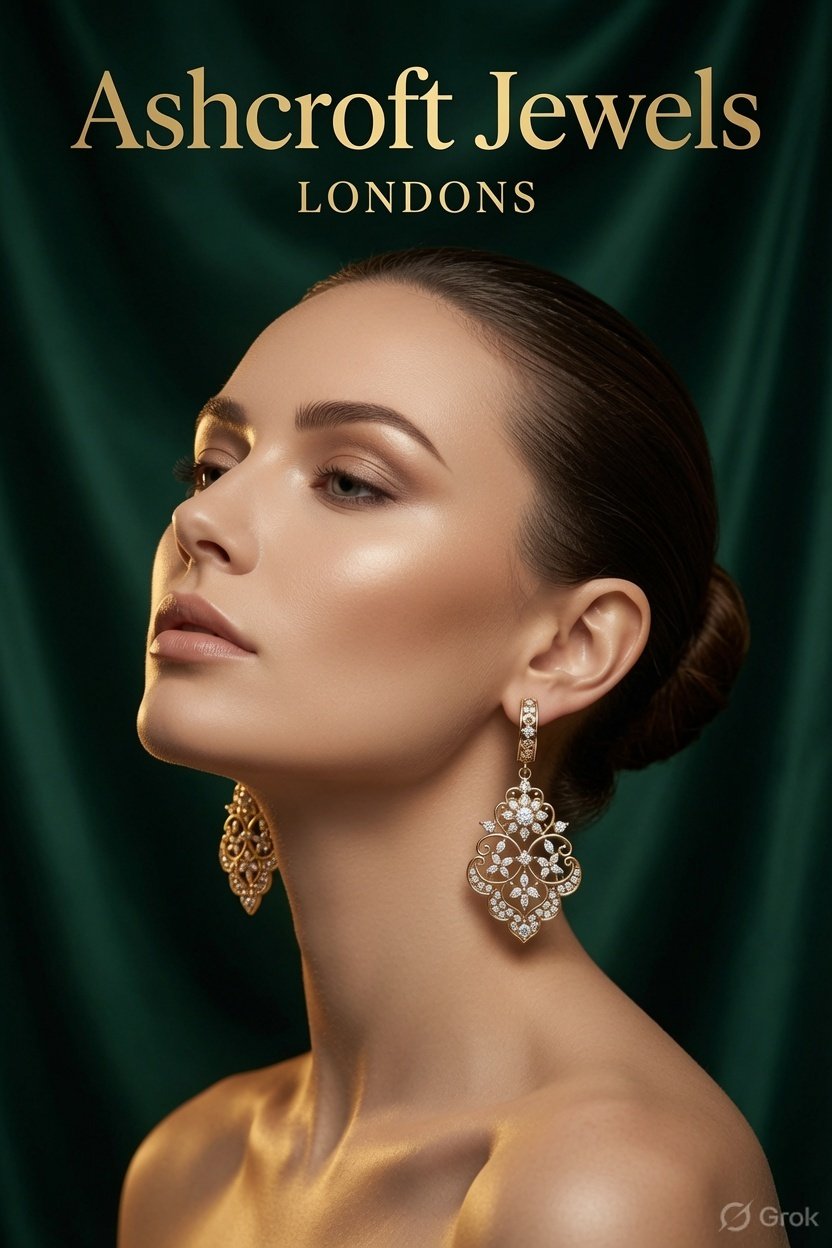 Floral Symphony Drop Earings