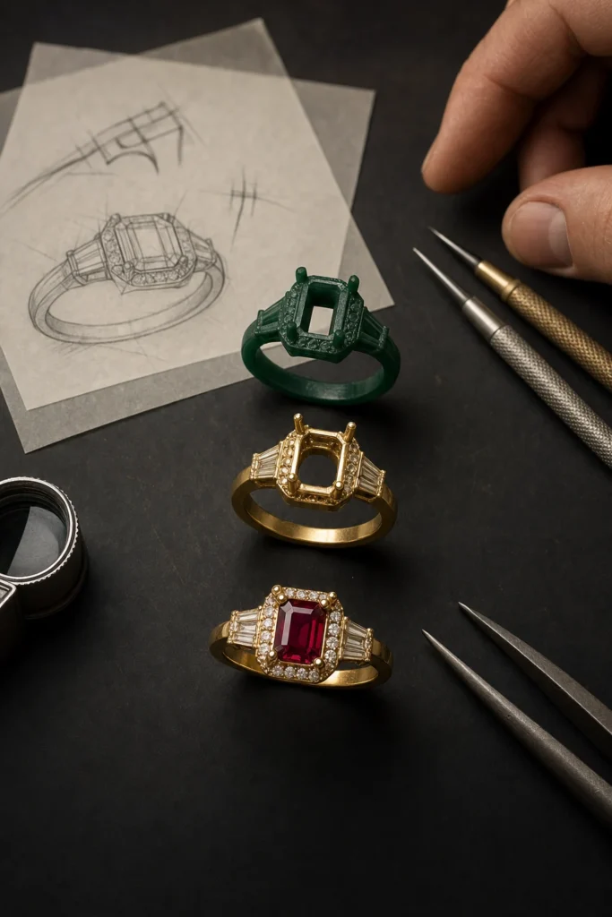 From Sketch to Heirloom: The Bespoke Journey