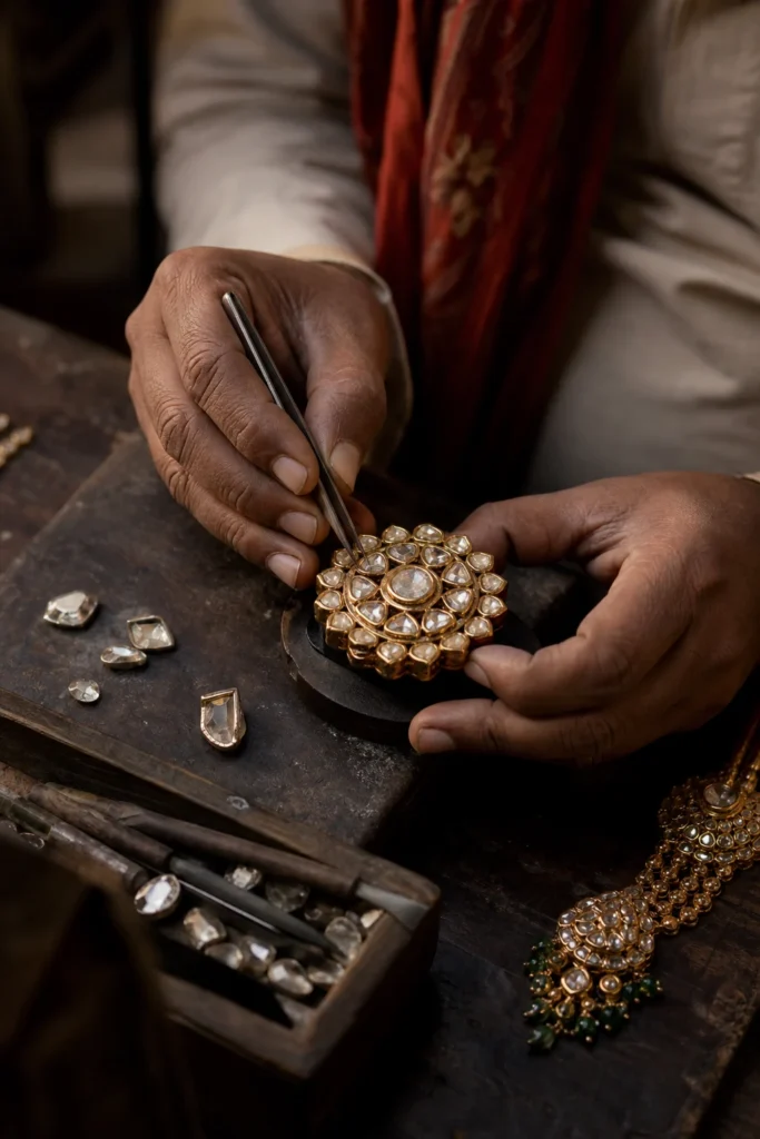Polki and Kundan: A Living Heritage
